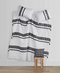 Ensemble de couette 4 pieces Asami Gris