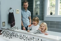 Dr. Brown's Toddler Toothbrush with Soft Bristles - Green and Orange Dinosaur - 2-Pack - 1-4 Years