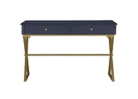 Parker Blue and Gold Campaign Desk