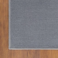 Tapis de couloir à motif de solide à sous-couche en caoutchouc de la collection Ottohome