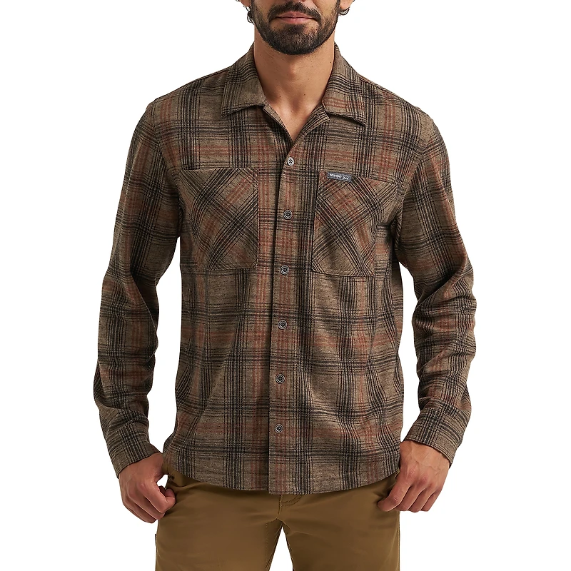 WRANGLER WRG OD LS UTPLD SHRT, WRANGLER WRG OD LS UTPLD SHRT