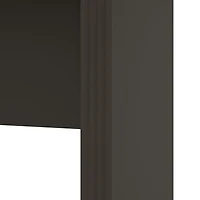 Bestar Prestige + Bureau étroit sans caisson - Gris écorce et ardoise