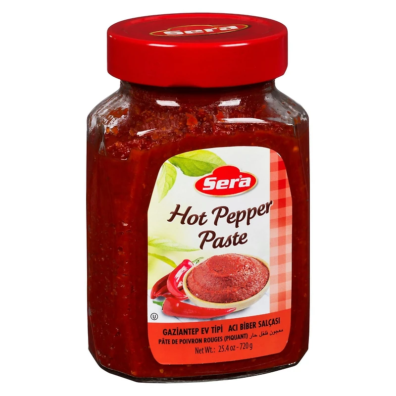 SERA PEPPER PASTE  HOT RED WITHOUT SEED