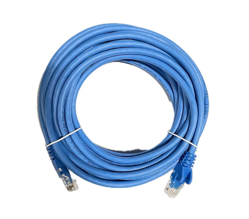 BlueDiamond Ethernet Cat6 Patch Cable CSA & UL approved - 25ft, Blue