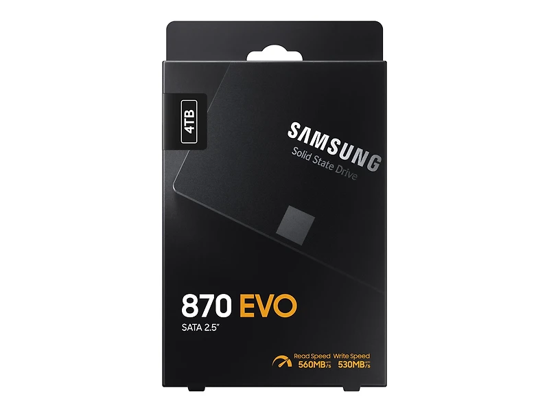 Disque SSD interne Samsung 870 EVO 4 To SATA III