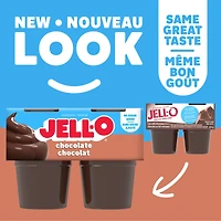 Goûters Au Pouding Réfrigéré Prêt-À-Servir À Saveur De Chocolat Sans Sucre Ajouté, Paquet De 4 424 g