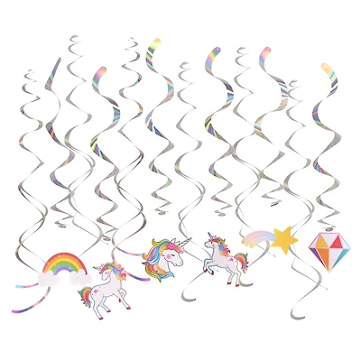 décorations de licorne tourbillon de licorne