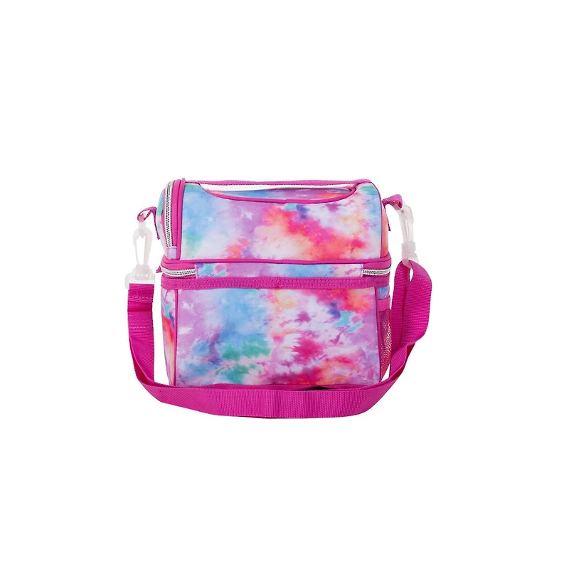 Dome lunch bag, tie-dye