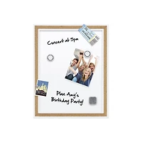 Quartet 11" x 14" Cork Frame Dry Erase Board