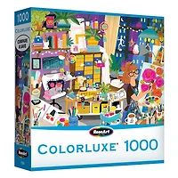 RoseArt - Colorluxe 1000 pièces -Atelier d'art - Puzzle à emboîter pour adultes