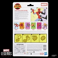 Marvel Legends Series Secret Wars Spider-Man (Alien Costume), Marvel Comics Collectible 6 Inch Action Figure