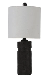 Lampe de table 20 "Coloumn noire