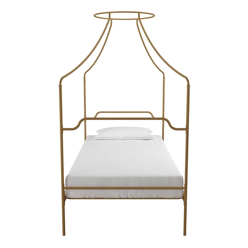 Novogratz Camilla Metal Canopy Bed