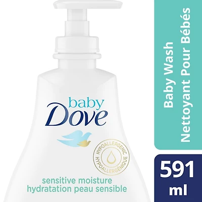 Nettoyant Baby Dove Hydratation Peau Sensibl Nettoyant Pour Bébés 591ml