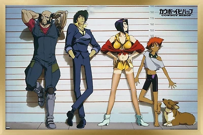 Cowboy Bebop - Heights Wall Poster, 14.725" x 22.375" Framed