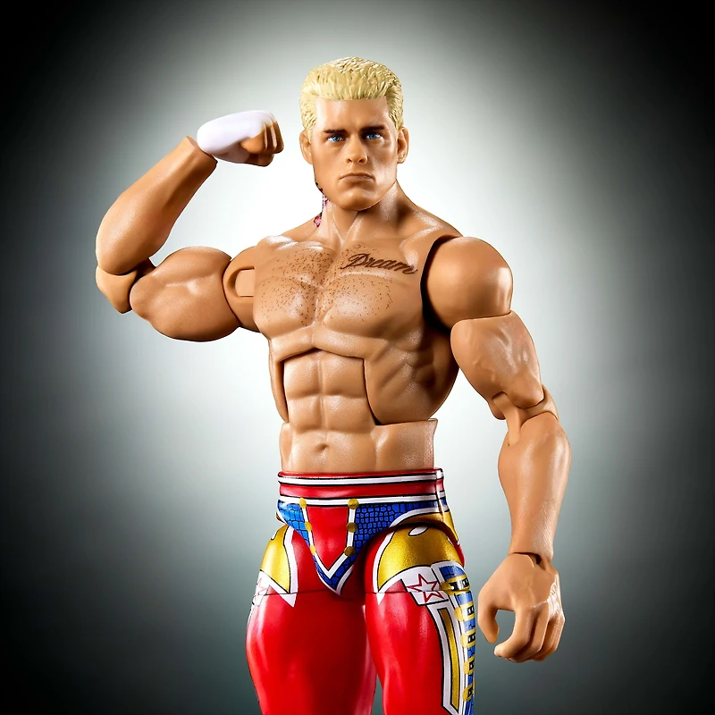 WWE-Figurine articulée Élite Grands Champions Cody Rhodes - Exclusivité Walmart
