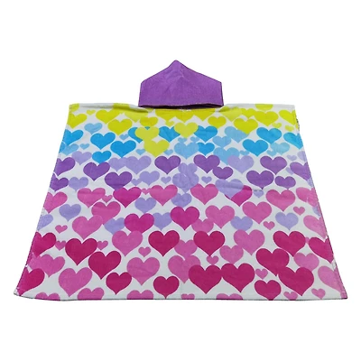 COEURS À CAPUCHE OVERSIZE MS PONCHO À CAPUCHE OVERSIZE MS