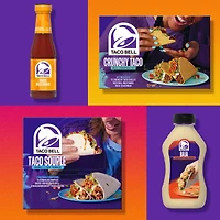 Taco Bell Creamy Baja Sauce, 354 mL Bottle, TB CREAMY BAJA SAUCE