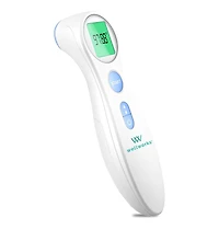 wellworks™ Non-Contact Infrared Thermometer, Fever indicator technology!