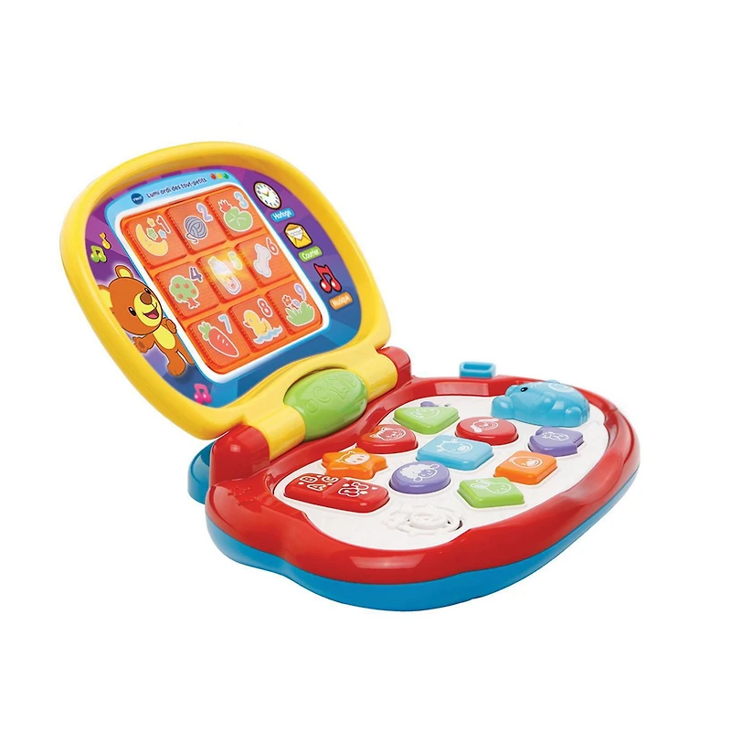 VTech Brilliant Baby Laptop Toy - French Version, 12 months to 3 years
