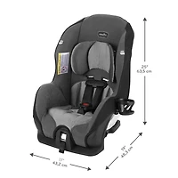 Siège d’auto convertible Tribute LX d'Evenflo (0-4 ans) 0-4 ans 5-40 lb