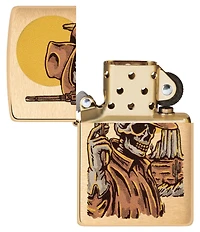 Zippo Wild West Skeleton Design (48519)