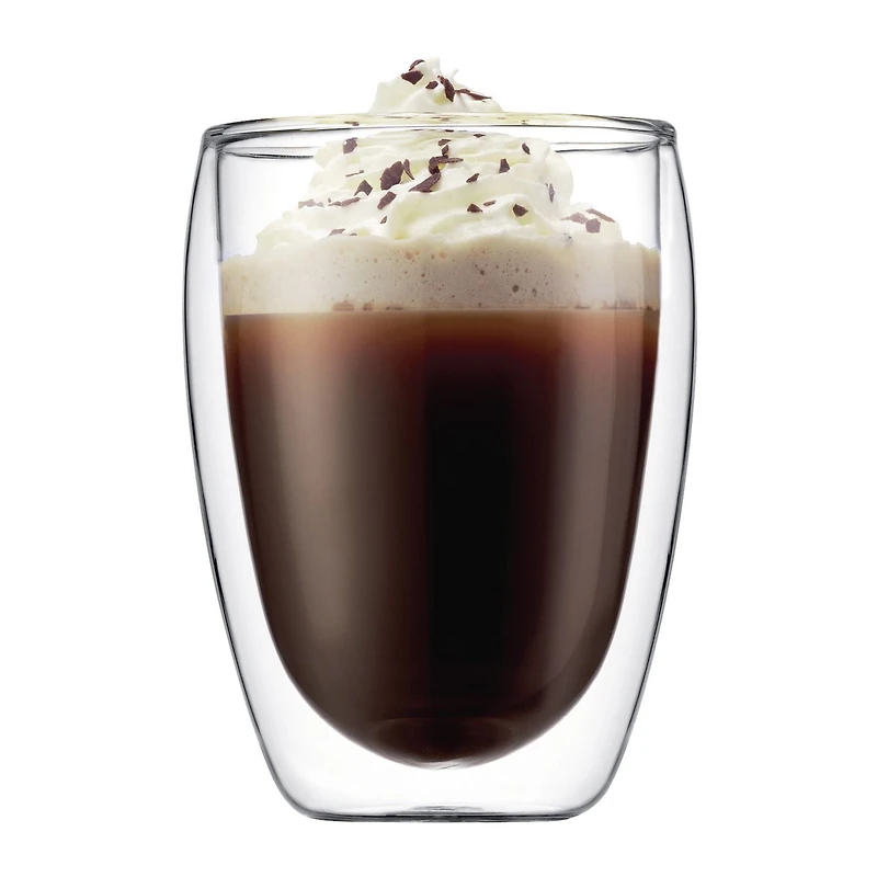 Bodum PAVINA Glass, Double paroi, 0,35 L, 12 oz (lot de 6)