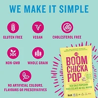 Angie’s BOOMCHICKAPOP® Sea Salt Ready-to-Eat Popcorn