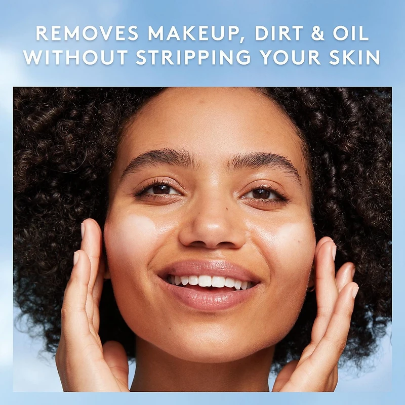 COVERGIRL Clean Fresh Skincare Hydrating Cream Cleanser™, Nettoyant avec eau de cactus et huile de graines de Meadowfoam, 100% Végétalien & Sans Cruauté Nettoyant hydratant