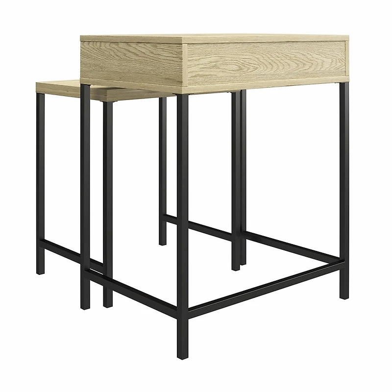 Tables d’appoint gigognes Tamlin naturel