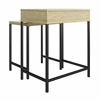 Tables d’appoint gigognes Tamlin naturel