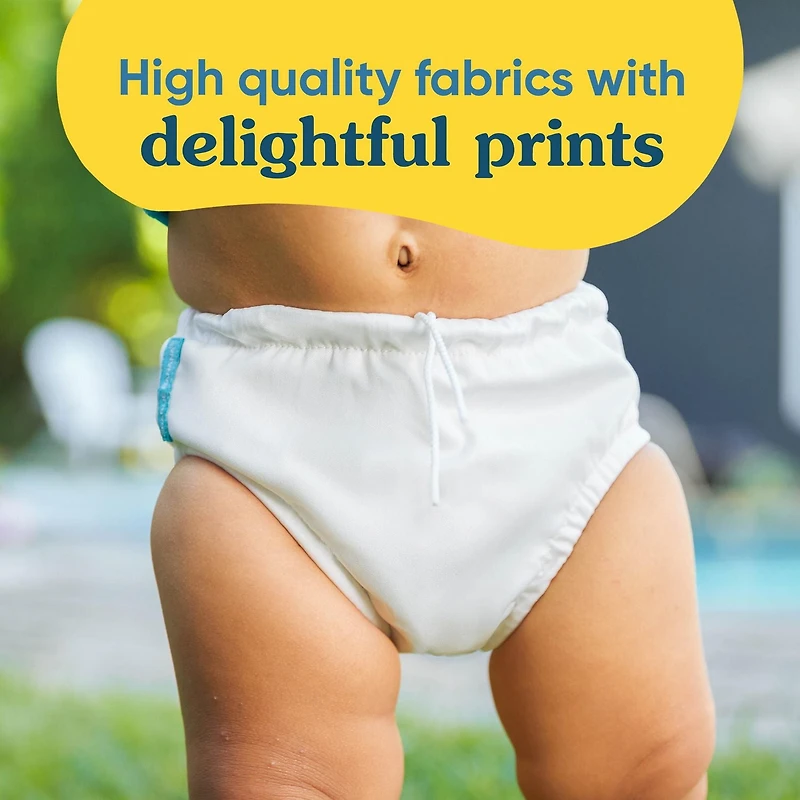 Reusable Swim Diaper Cactus Azul Large