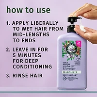 HERBAL ESSENCES – REVITALISANT POUR CHEVEUX BOUCLÉS JOJOBA ET LAVANDE – 1L