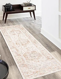 ECARPET Bijara Tapis de Couloir Traditionnel pour Salon, Chambre, Salle A Manger, Entrée, Couloir et Plus Encore.