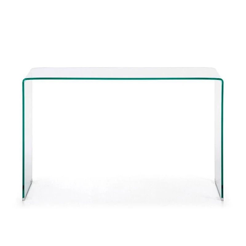 HEAVENLY COLLECTION WATERFALL GLASS LARGE CONSOLE TABLE