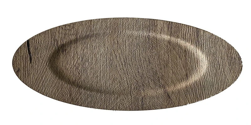 Assiettes de présentation faux bois de 33cm