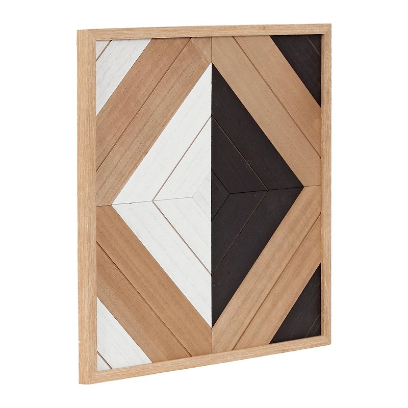 Plaque encadrée diamant carrée Ballez hometrends