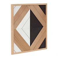 Plaque encadrée diamant carrée Ballez hometrends