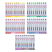 Create Basics Fabric Markers Bullet Tip 50 Pack, Permanent fabric markers