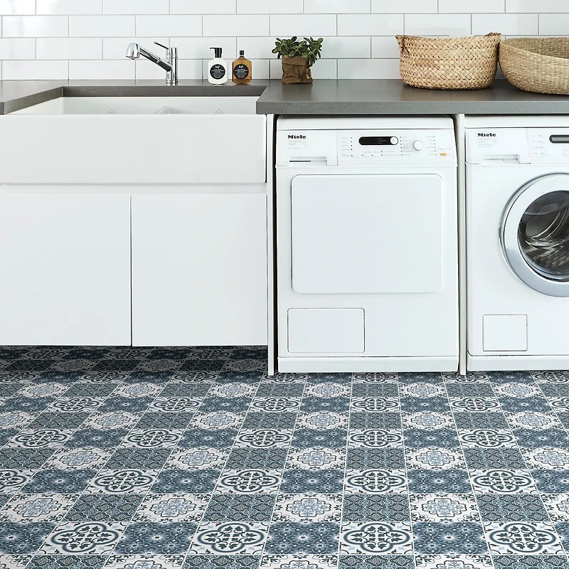 FloorPops Myriad Peel and Stick Floor Tiles Set of 20