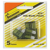 Fusibles à lame Cooper Bussmann 32 V 30 A 5 morceaux