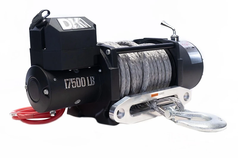 DK2 17,500 lb Premium Electric OEM Winch (Synthetic Rope Included)