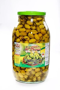Al Dayaa Olives Vertes avec Thym 3ltr