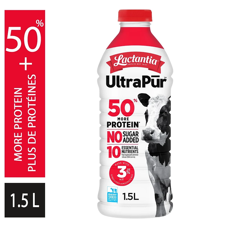 Lactantia Ultrapur 3.25%, 1.5L