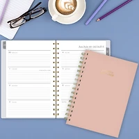 Agenda scolaire hebdomadaire Cambridge® Color Bar rose 2025-2026