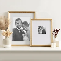 Breylynn 14x18 matted to 11x14 Gold Tabletop Picture Frame, BREY 14X18/11X14 GLD