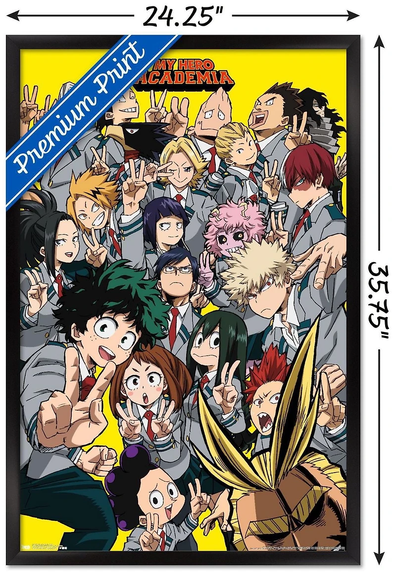 My Hero Academia - Selfie Wall Poster, 22.375" x 34"