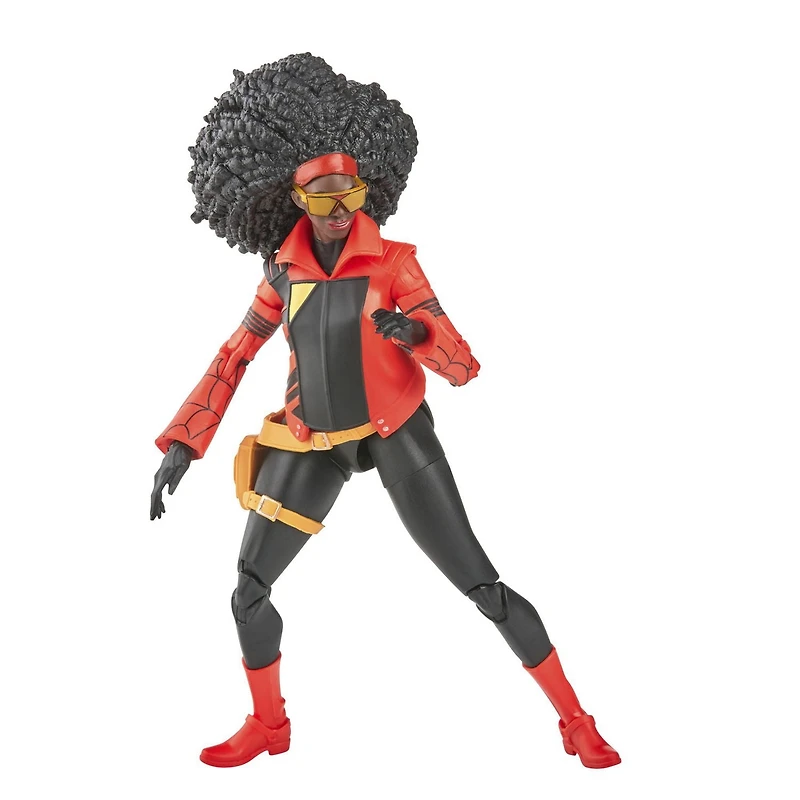 Marvel Legends Series, Spider-Man: Across the Spider-Verse (Partie 1), figurine Jessica Drew de 15 cm, 2 accessoires