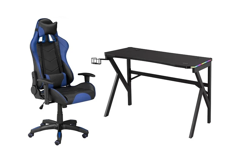 Blake Gaming Set, Blue/Black