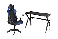 Blake Gaming Set, Blue/Black